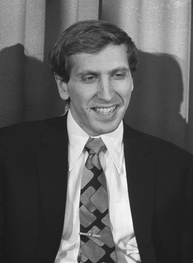Portrait of Bobby Fischer in 1972